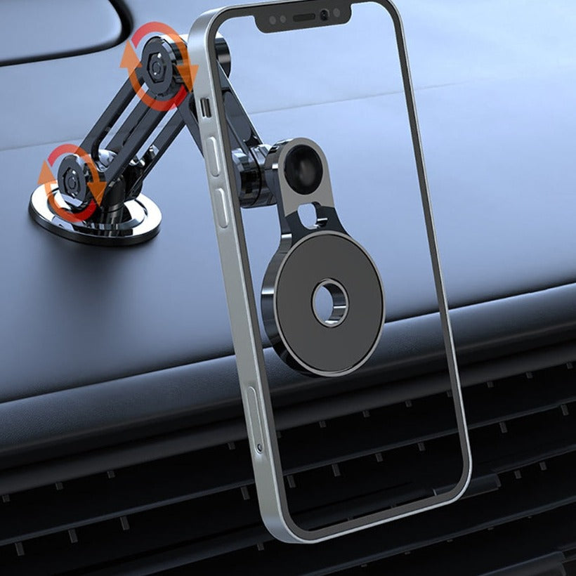 Universal magnetisk 360° telefonholder til bilen